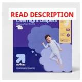 DISPOSABLE OVERNIGHT DIAPERS - SIZE 5 - 50CT - UP&
