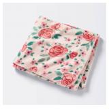 PLUSH BABY BLANKET - FLORAL BLOOMS - CLOUD ISLANDï¿½