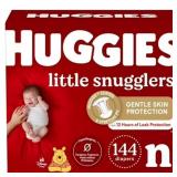 HUGGIES NEWBORN DIAPERS, LITTLE SNUGGLERS NEWBORN