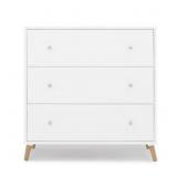 $270 DELTA CHILDREN JORDAN 3 DRAWER DRESSER WITH I