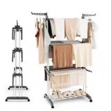 GRAY 4-TIER 67 IN. H X 50 IN. W X 20.5 IN. D METAL
