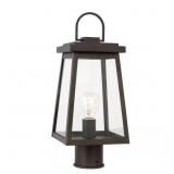 $189 FOUNDERS 1-LIGHT BRONZE ALUMINUM WEATHER RESI