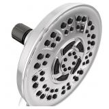 DELTA CHROME ABS PLASTIC 8 SETTINGS SHOWERHEAD 1.7