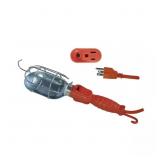 75-WATT INCANDESCENT TROUBLE WORK LIGHT WITH 25 FT