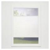 WHITE CORDLESS TOP-DOWN BOTTOM-UP LIGHT FILTERING