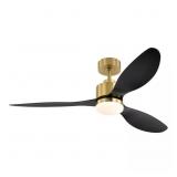 SAWYER 52 IN. INTEGRATED LED INDOOR GOLD CEILING F