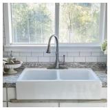 $349 JOSEPHINE 34 IN. 3-HOLE QUICK-FIT FARMHOUSE A