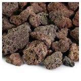 10 LBS. RED LAVA ROCK 3/4 IN.