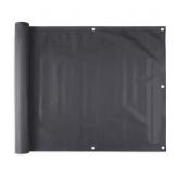 34 IN. PRIVACY BALCONY SCREEN IN DARK GRAY