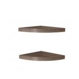 11.5 IN. X 11.5 IN. RUSTIC WEATHERED OAK CORNER RA