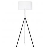 59 IN. BLACK TRIPOD FLOOR LAMP 100% METAL BODY WIT