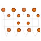 GUMBALL CARAMEL COAT RACK