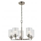 $180 WINSLOW 19.75 IN. 5-LIGHT BRUSHED NICKEL CONT