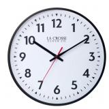 19 IN. COMMERCIAL SILENT QUARTZ ANALOG WALL CLOCK