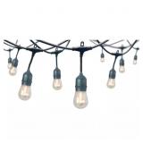 12-LIGHT INDOOR/OUTDOOR 24 FT. STRING LIGHT WITH S