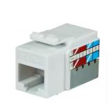 CATEGORY 5E JACK - WHITE (25-PACK)