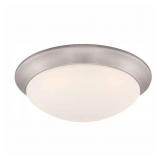 STETSON 11 IN. 1-LIGHT BRUSHED NICKEL INTEGRATED L