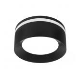 FLEXINSTALL LED 6 IN. MATTE BLACK DUAL BAND RECESS