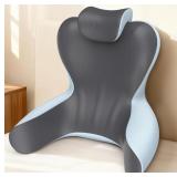 22" XL READING PILLOW SITTING IN BED,BACK SUPPORT