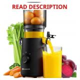 MOKKOM COLD PRESS JUICER MACHINE, LARGE FEED CHUTE