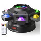 $130 LED SIX ARMS EFFECT LIGHT, MOVING HEAD DJ LIG