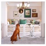 JSB 96-INCH EXTRA WIDE 30-INCH TALL DOG GATE WITH
