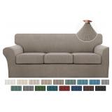TURQUOIZE 4 PIECE COUCH COVERS FOR 3 CUSHION COUCH