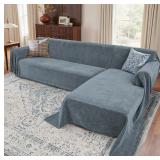 2 PIECES SECTIONAL COUCH COVERS L SHAPED COVER XL