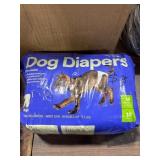 M DOG DIAPERS 18CT