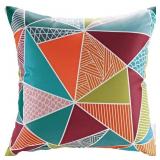 SQUARE OUTDOOR THROW PILLOW IN MOSAIC