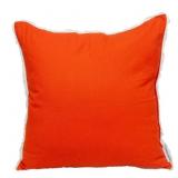20 X 20 TRANSITIONAL SOLID ORANGE SQUARE 20 IN. X