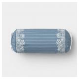 20"X8" WOVEN STRIPE SIDE-TIE OUTDOOR PATIO THROW P