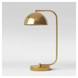 VALENCIA DOME TABLE LAMP BRASS - THRESHOLD: ETL LI