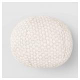 11"X11" SPHERICAL ACCENT PILLOW IVORY - THRESHOLD