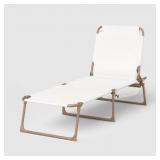 CANVAS FOLDING OUTDOOR PORTABLE BEACH LOUNGE CHAIR