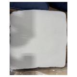 20IN X 20IN LIGHT GREY THROW PILLOW