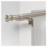 48"-84" TWIST AND SHOUT EASY INSTALL CURTAIN ROD B