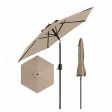 7.5 FT OUTDOOR PATIO UMBRELLA TABLE MARKET UMBRELL