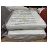 1 LOT OF (2) ASSORTED FOAM CUSHIONS