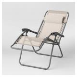 ZERO GRAVITY OUTDOOR PORTABLE FOLDING LOUNGE CHAIR