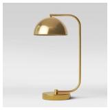 VALENCIA DOME TABLE LAMP BRASS - THRESHOLD: ETL LI