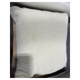 LOVESAC CREAM COLORED THROW PILLOW