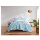 2PC TWIN/TWIN XL BAILEY OMBRE COMFORTER & SHAM SET