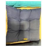 19 X 19 NAVY BLUE THROW PILLOW