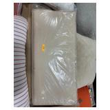 26 X 13IN KHAKI COLORED ELONGATED THROW PILLOW