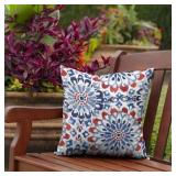 2PK CLARK SQUARE OUTDOOR THROW PILLOWS - ARDEN SEL