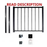 $298 ARIA RAILING 40 IN. X 36 IN. BLACK POWDER COA