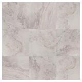 NAPA GRAY 12 IN. X 12 IN. MATTE CERAMIC TRAVERTINE