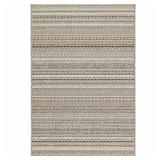 CARNIVAL STRIPE RANDOM EARTH-TONES 3 FT. X 5 FT. A