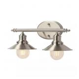GLENHURST 16 IN. 2-LIGHT INDUSTRIAL FARMHOUSE BRUS